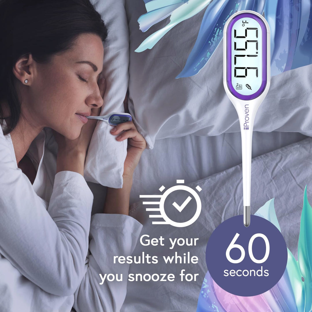 iProvèn Basal Body Thermometer, 1/100 Degree