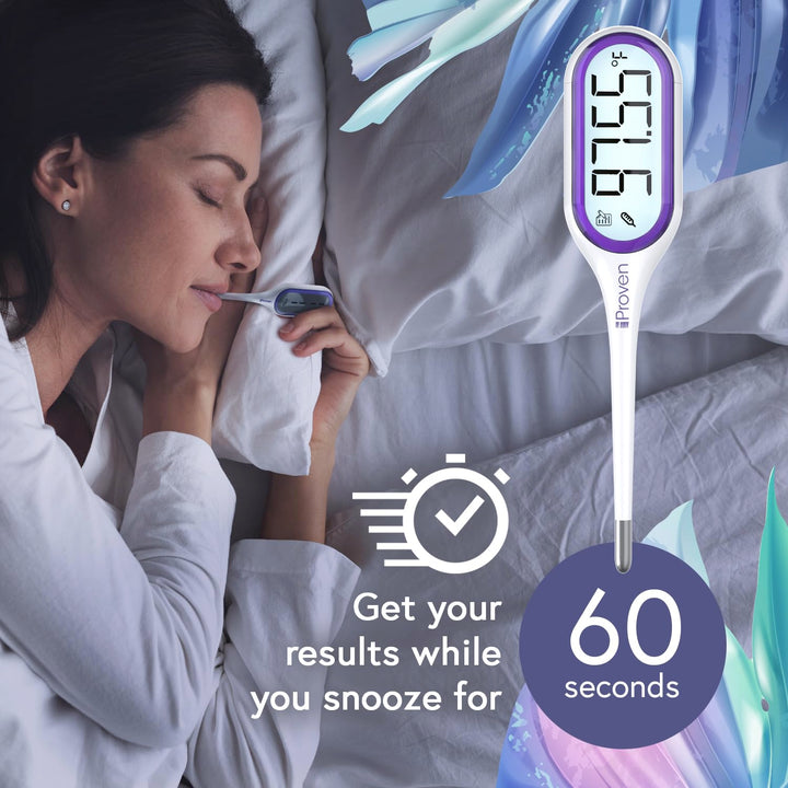iProvèn Basal Body Thermometer, 1/100 Degree