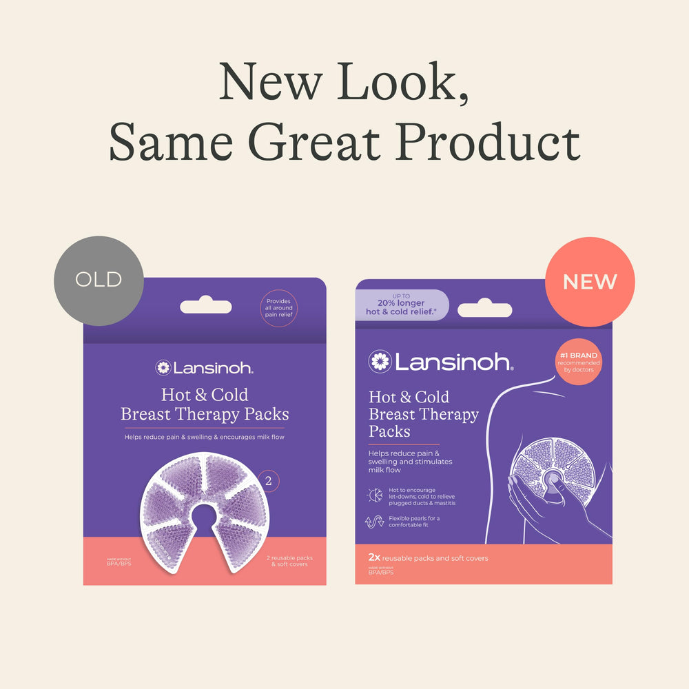 Lansinoh TheraPearl 3-in-1 Breast Therapy Pack, 2 Count
