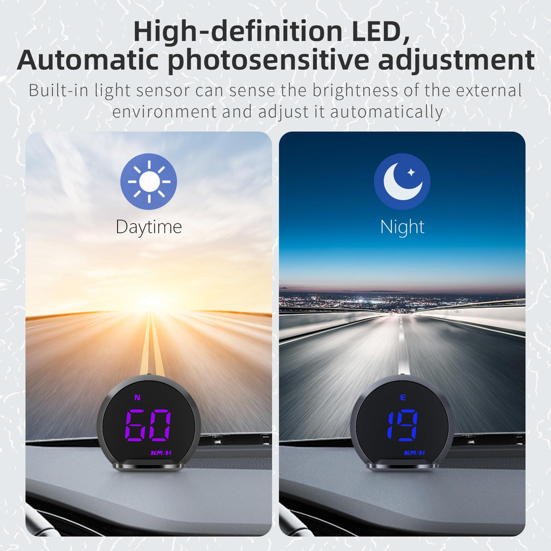 ACECAR Digital GPS Speedometer HUD