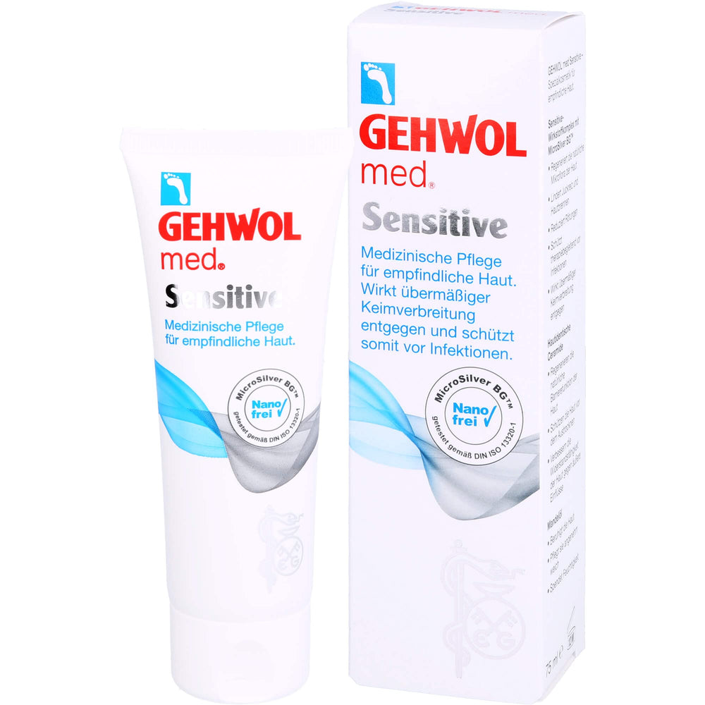 Gehwol Med Sensitive Foot Cream, 75 ml