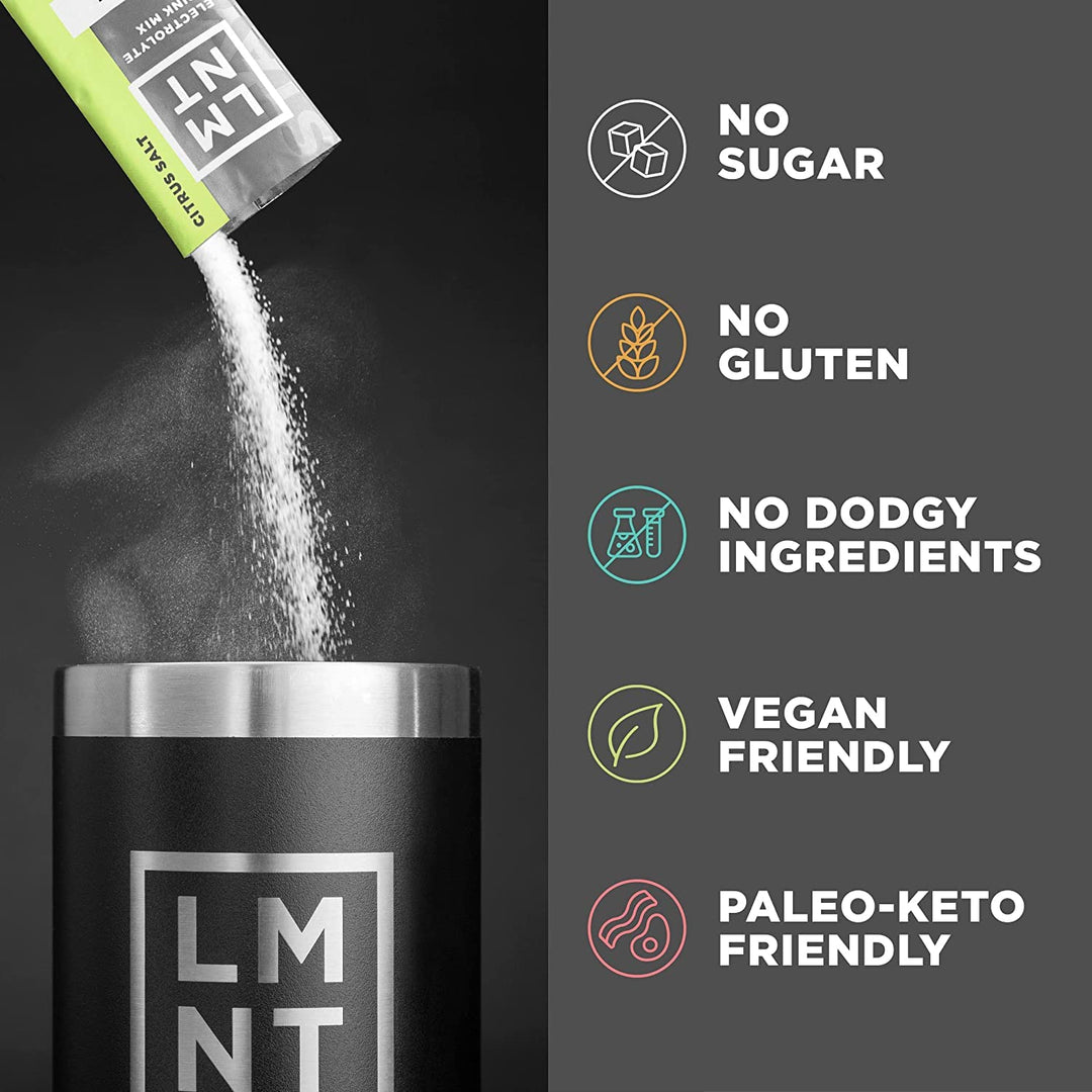 Drink LMNT Zero Sugar Electrolytes, Sample Pack, 8 Count