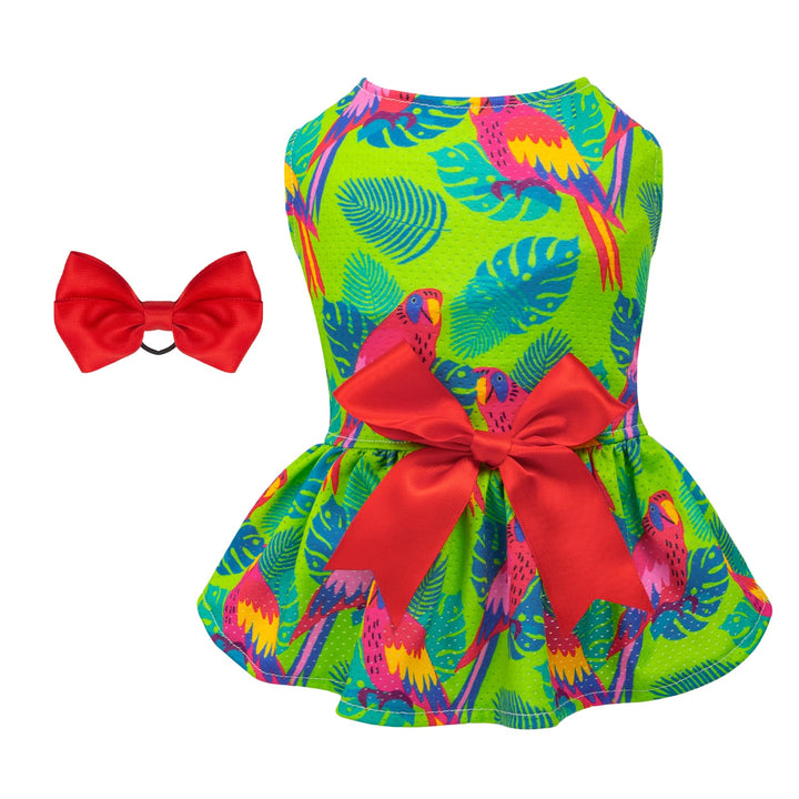 CuteBone Dog Dress, Jungle Series, XS