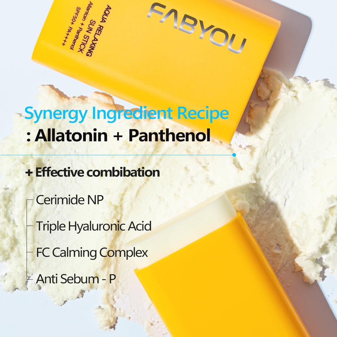 Fabyou Aqua Relaxing Sun Stick, SPF50+ PA++++, 18 g