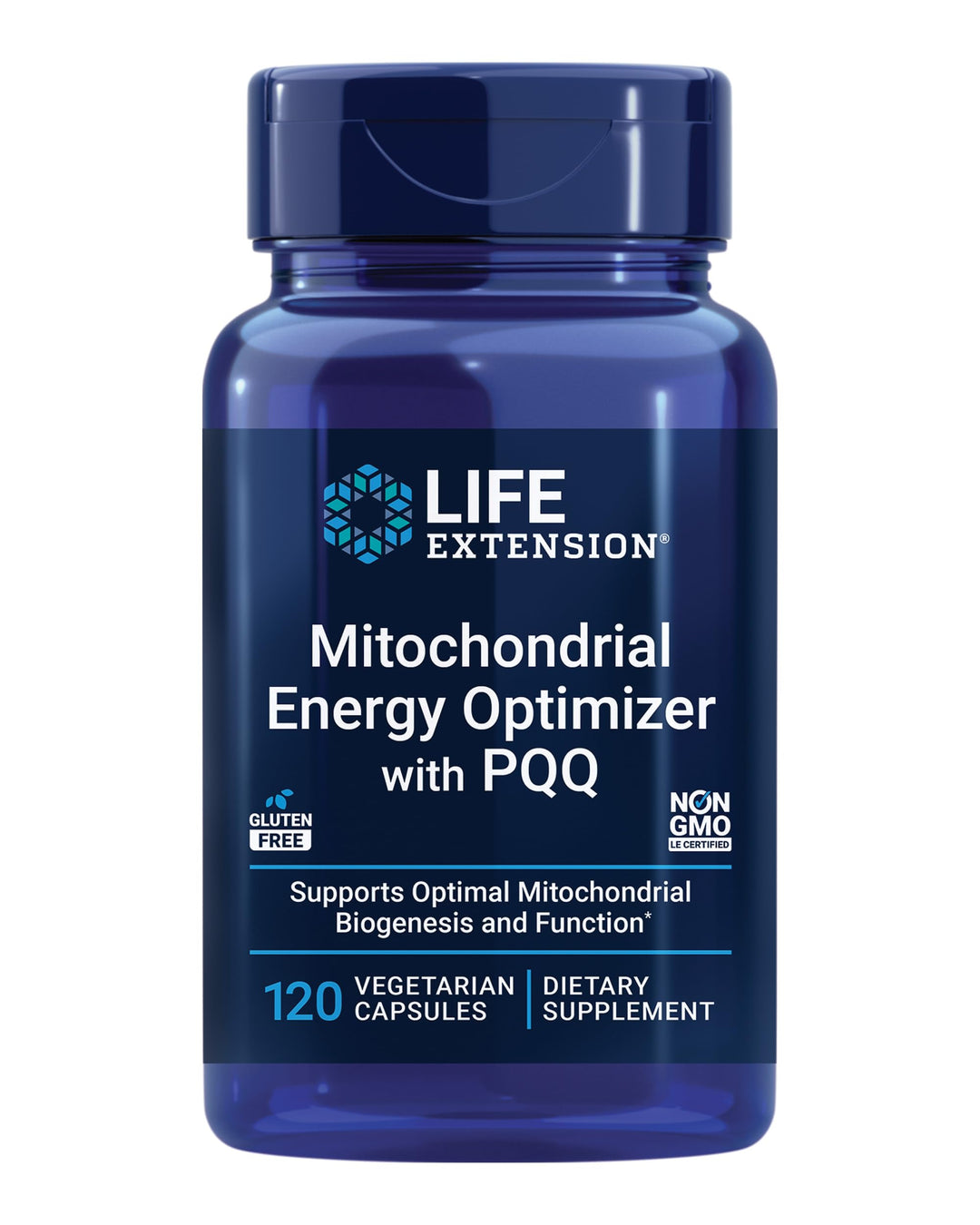 Life Extension Mitochondrial Energy Optimizer With PQQ, 120 Count