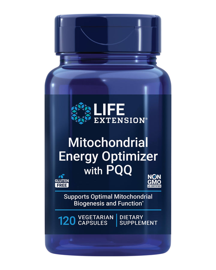 Life Extension Mitochondrial Energy Optimizer With PQQ, 120 Count