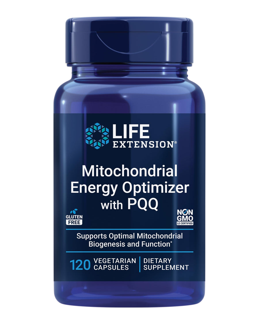 Life Extension Mitochondrial Energy Optimizer With PQQ, 120 Count