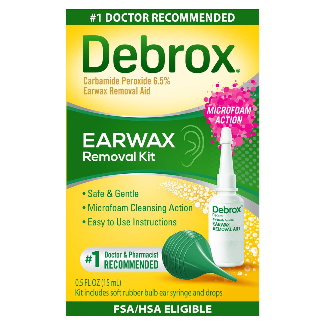 Debrox Ear Wax Removal Kit, 0.5 fl oz