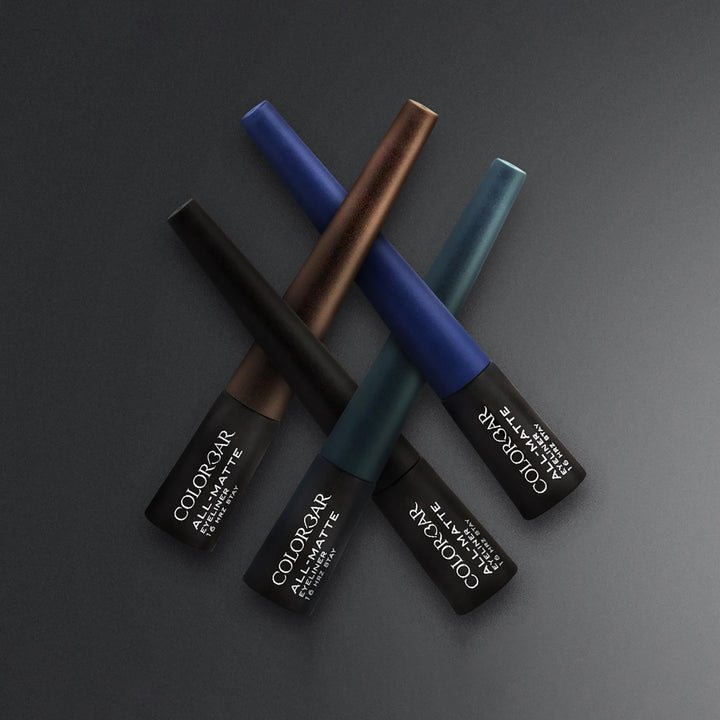 Colorbar All Matte Eyeliner, Black 001, 2.5 ml