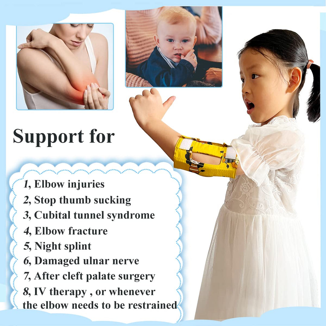 Heyshapeing Elbow Immobilizer Splint And Arm Restraint Wrap, Small