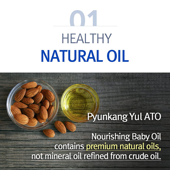 Pyunkang Yul Ato Nourishing Baby Oil, Bergamot, 6.42 fl oz