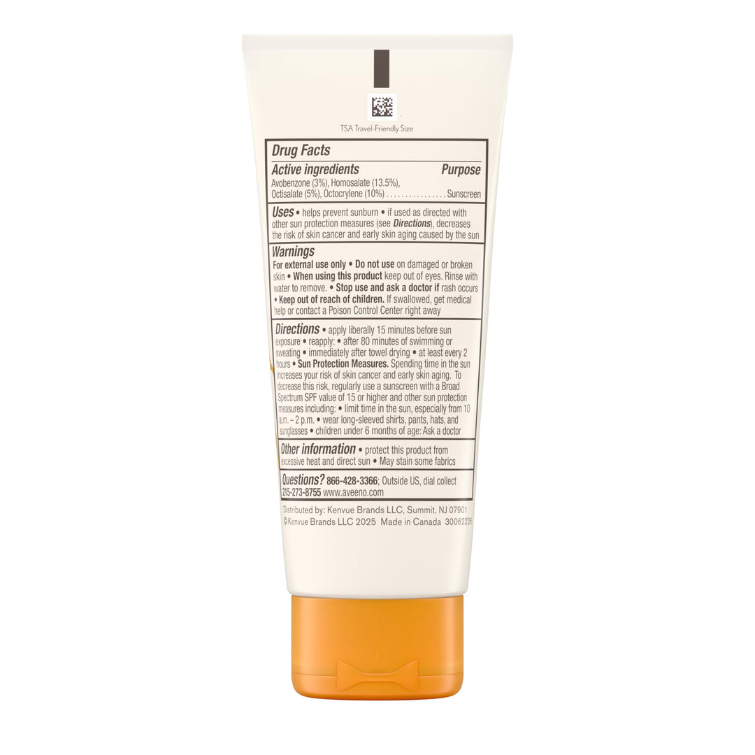 Aveeno Protect & Hydrate Moisturizing Face Sunscreen Lotion, SPF 60
