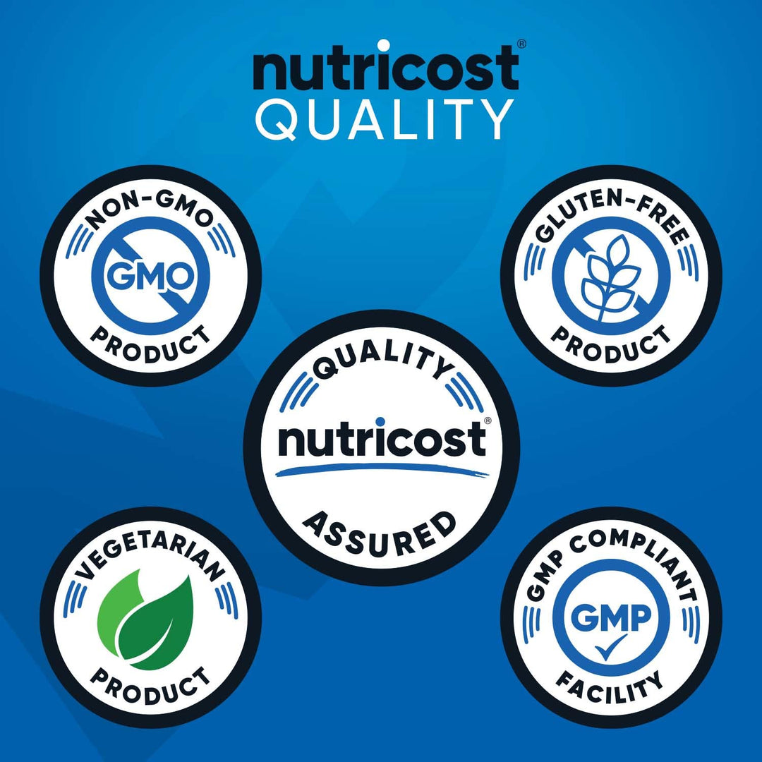 Nutricost BCAA Powder 2:1:1, Unflavored, 60 Servings