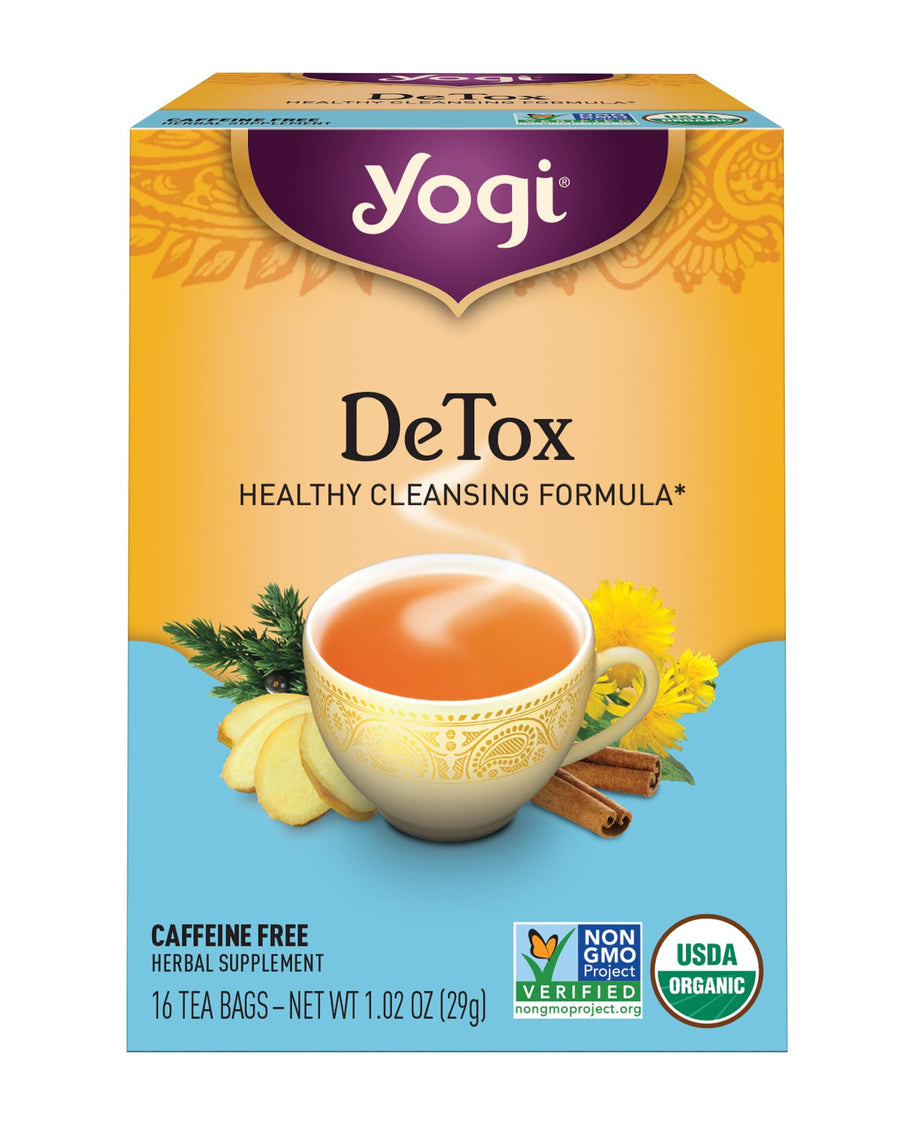 Yogi Detox Herbal Tea Bags, 16 Count