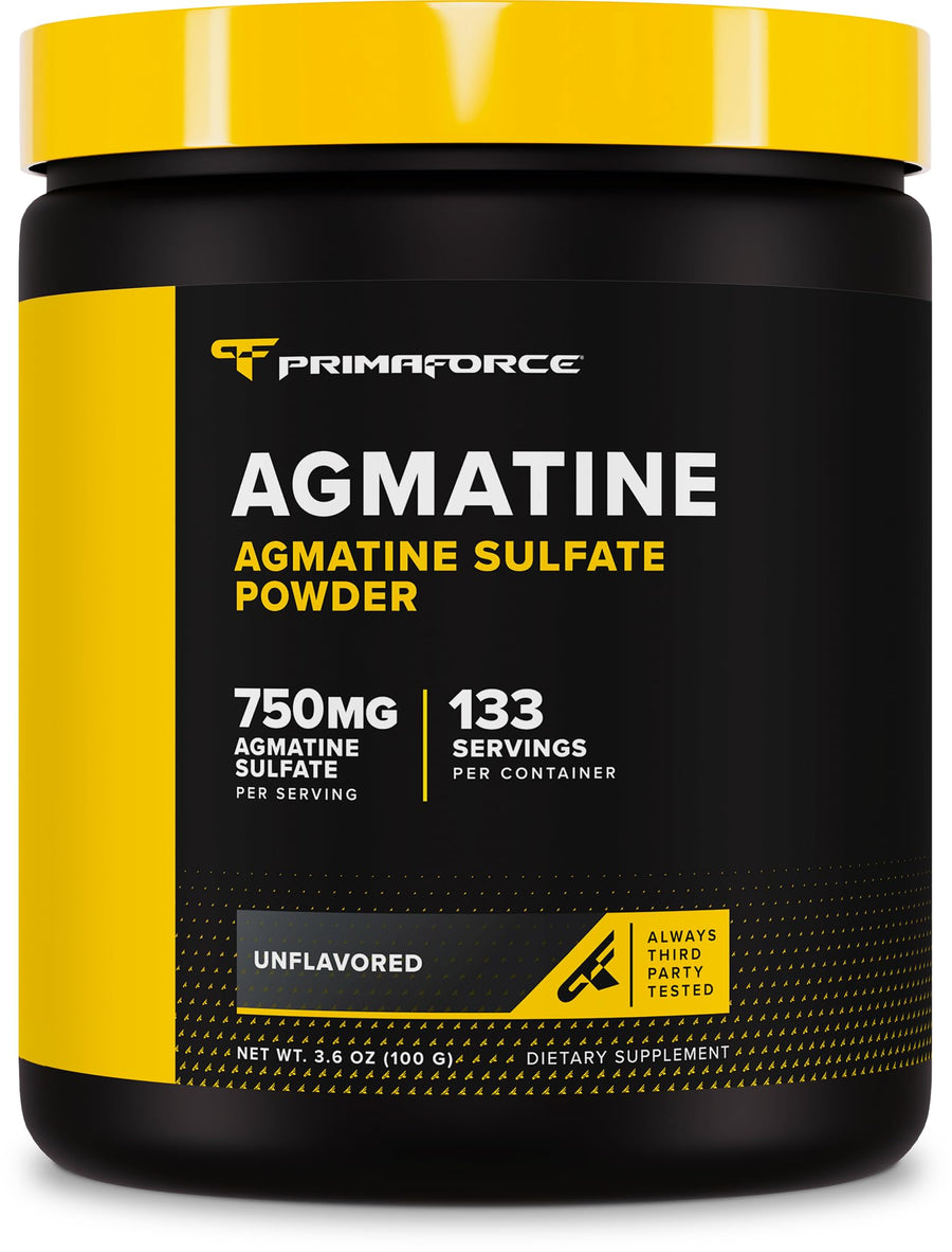 Primaforce Agmatine Sulfate Powder, Unflavored, 100 g