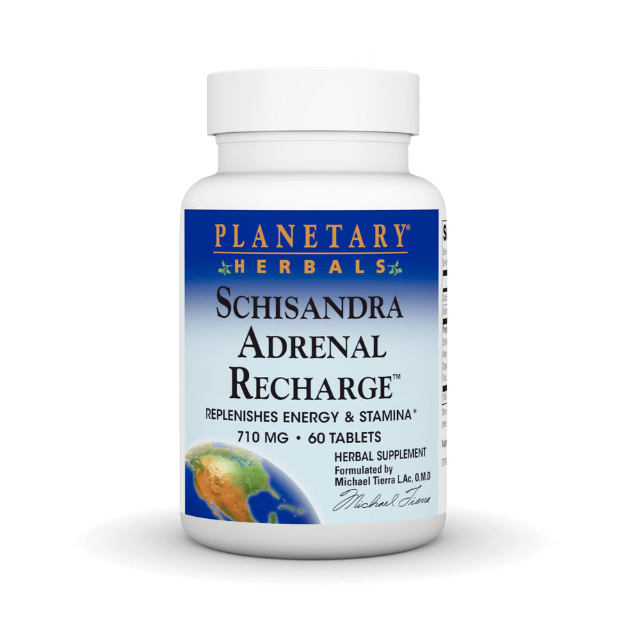 Planetary Herbals Schisandra Adrenal Complex, 710 mg, 60 Count