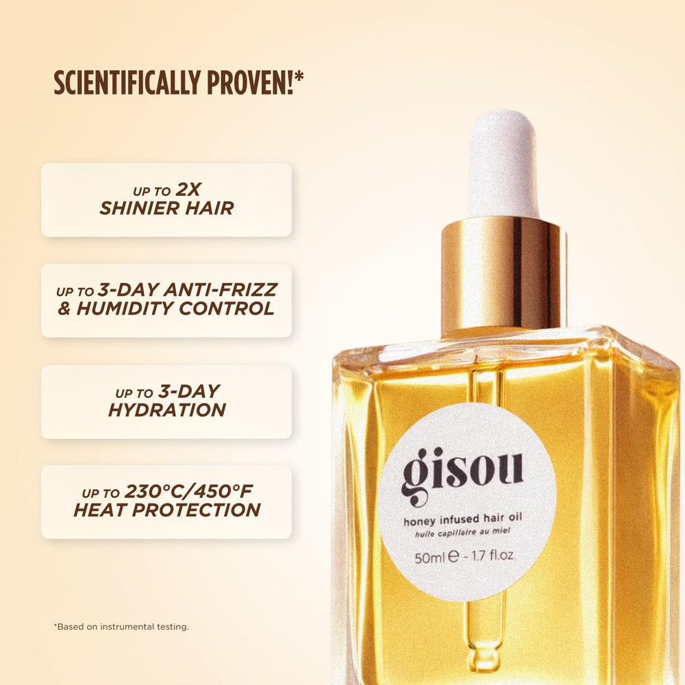 Gisou Honey Infused Hair Oil, 1.7 fl oz