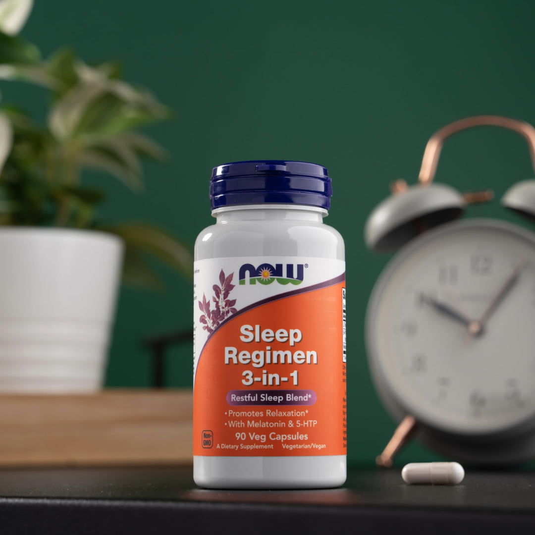 NOW Sleep Regimen 3-In-1, 90 Count