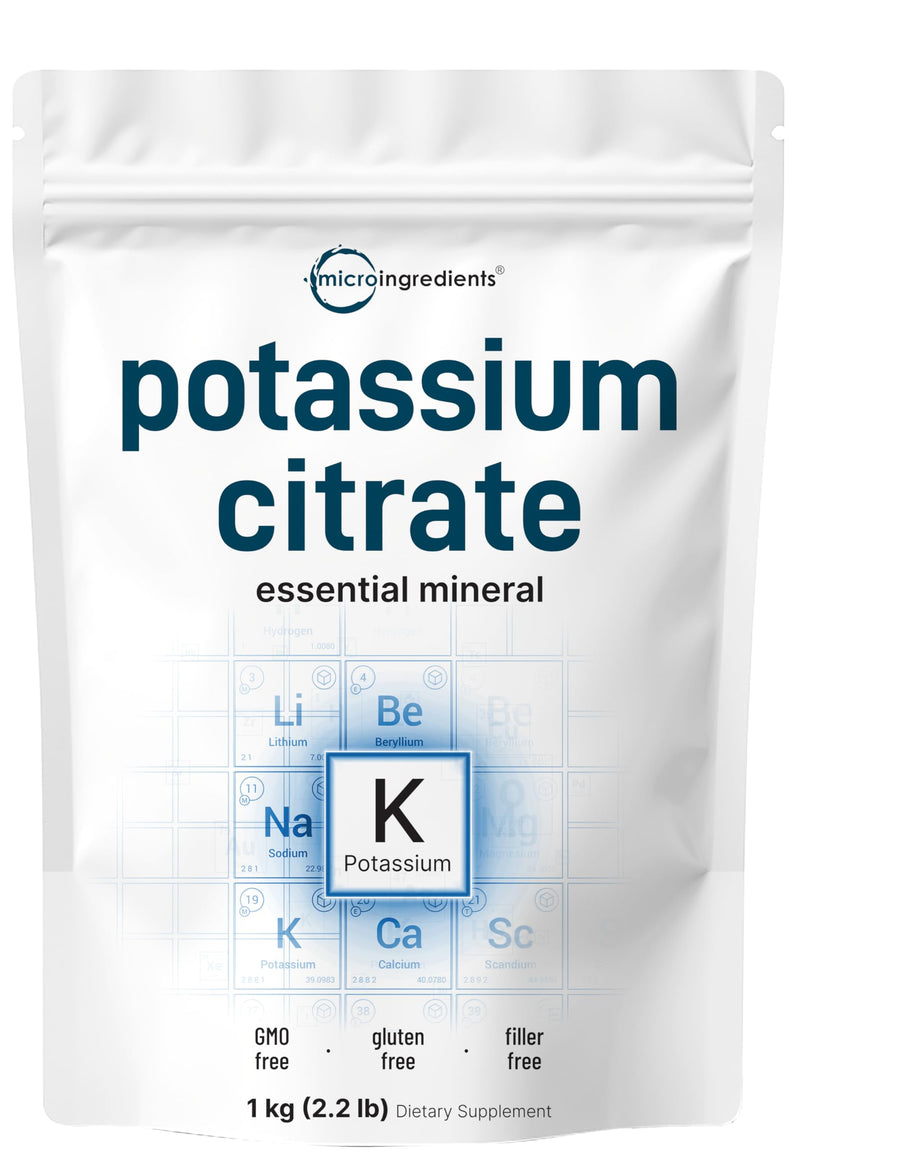 Micro Ingredients Potassium Citrate Powder, 1 kg