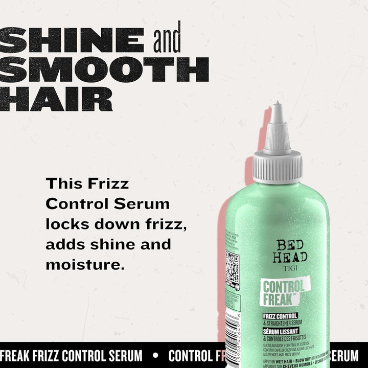 TIGI Control Freak Hair Serum For Curly Or Frizzy Hair, 8.62 fl oz