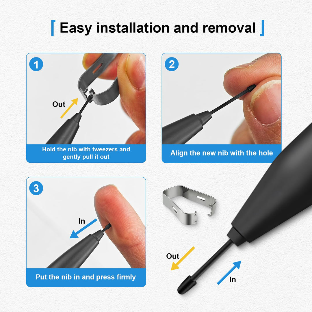 REEYEAR Stylus Pen Tips And Nibs, 10 Count