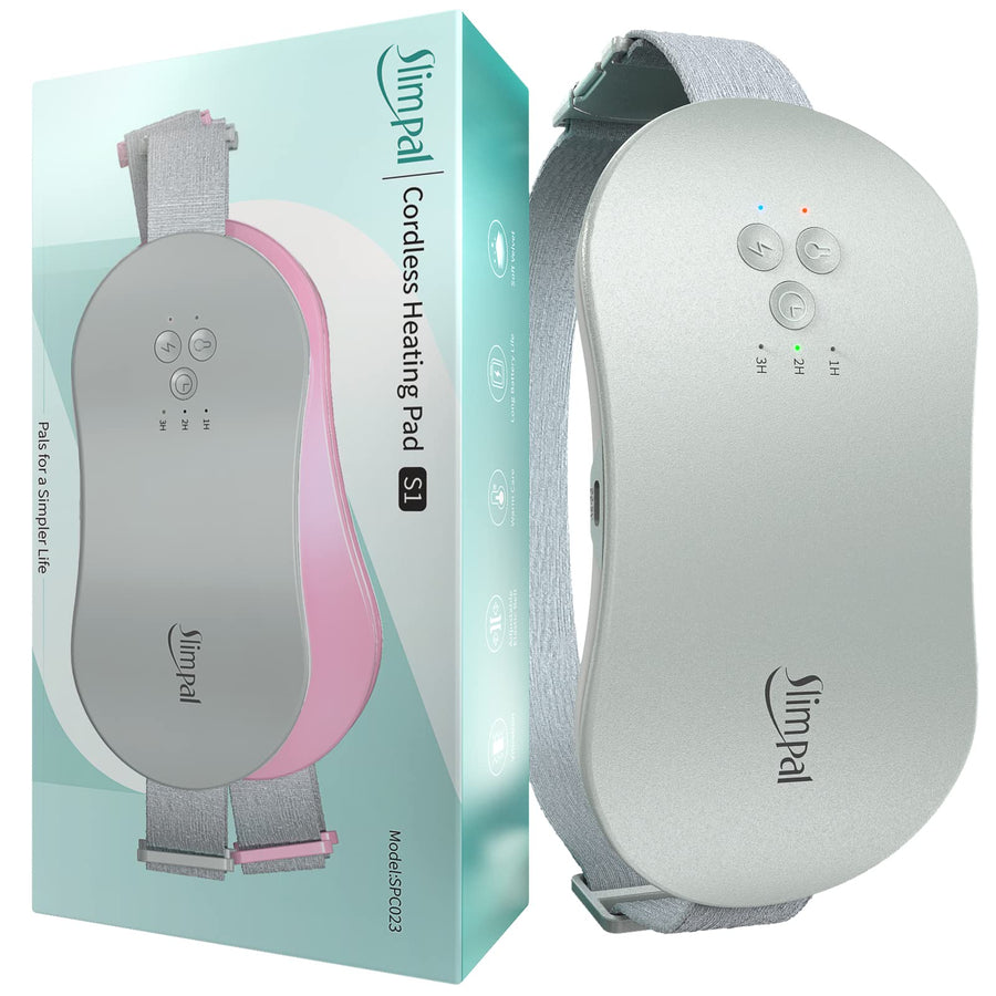 Slimpal Portable Heating Pad, Light Grey
