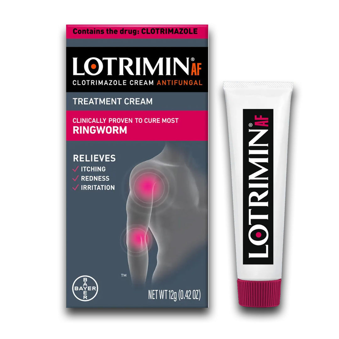 Lotrimin AF Ringworm Cream, Clotrimazole 1%, 0.42 oz