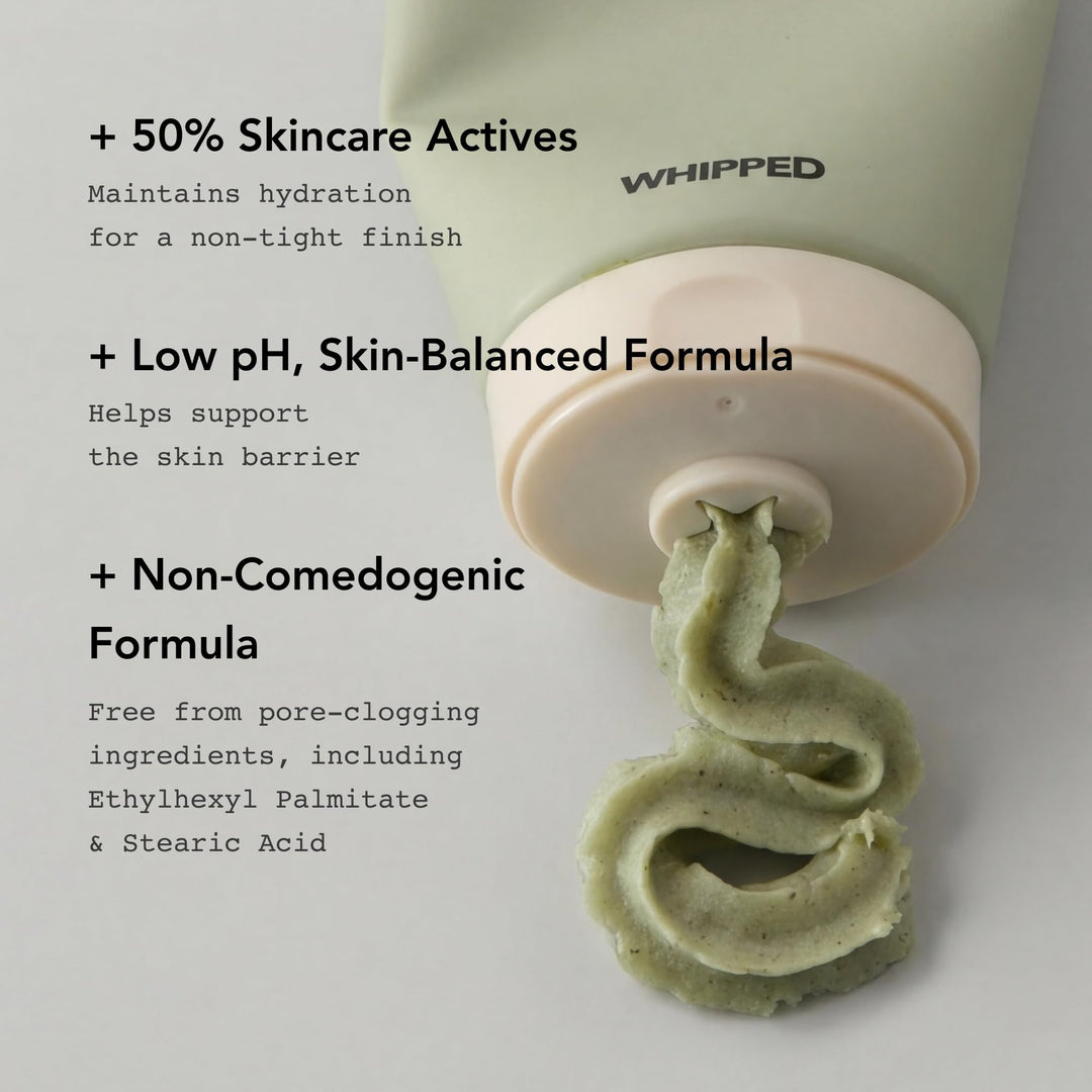 Whipped Semo Company Korean Skincare Face Wash, Mugwort Tea Tree, 1 Count
