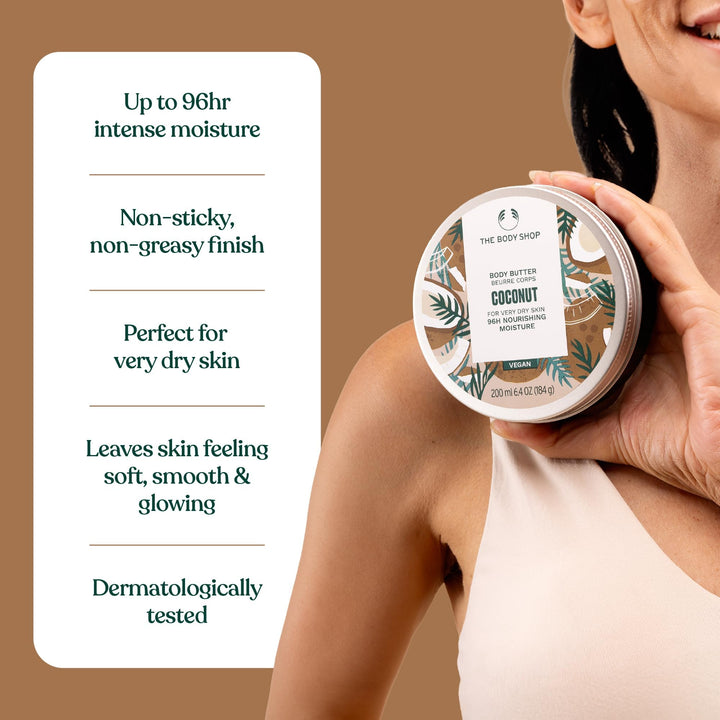 The Body Shop Coconut Body Butter, 199.6 ml