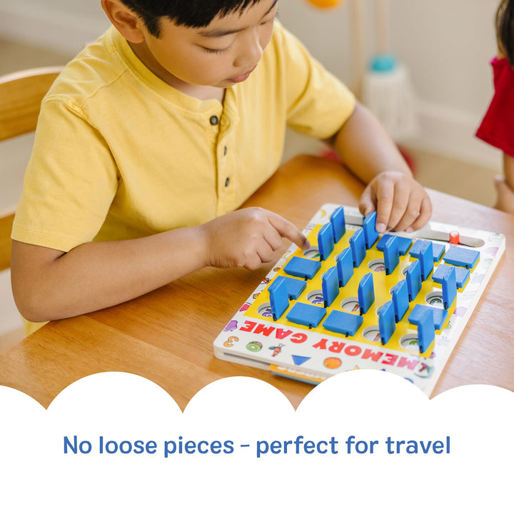 Melissa & Doug Flip to Win Travel Memory Game, Multi, 7 Count
