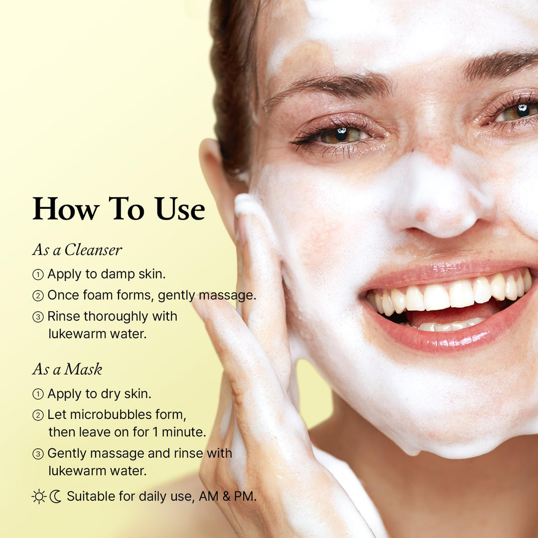 FULLY Lemon Vita Bubble Mask Cleanser, 5.07 fl oz