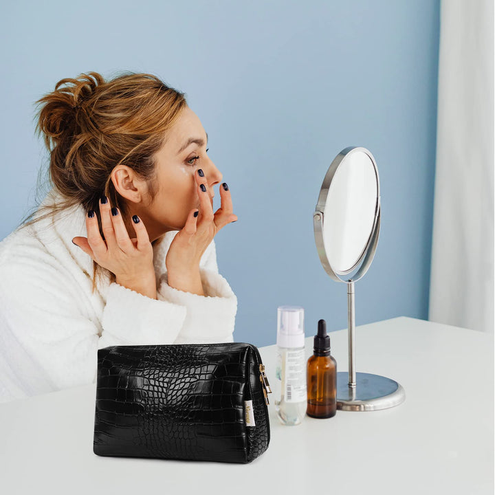 Narwey Makeup Brush Holder, Black