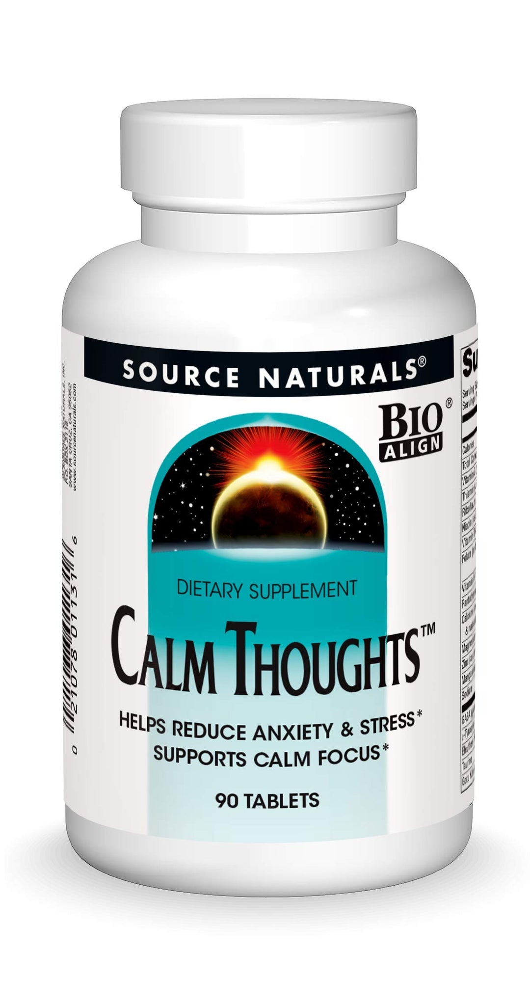 Source Naturals Calm Thoughts Tablets, 90 Count