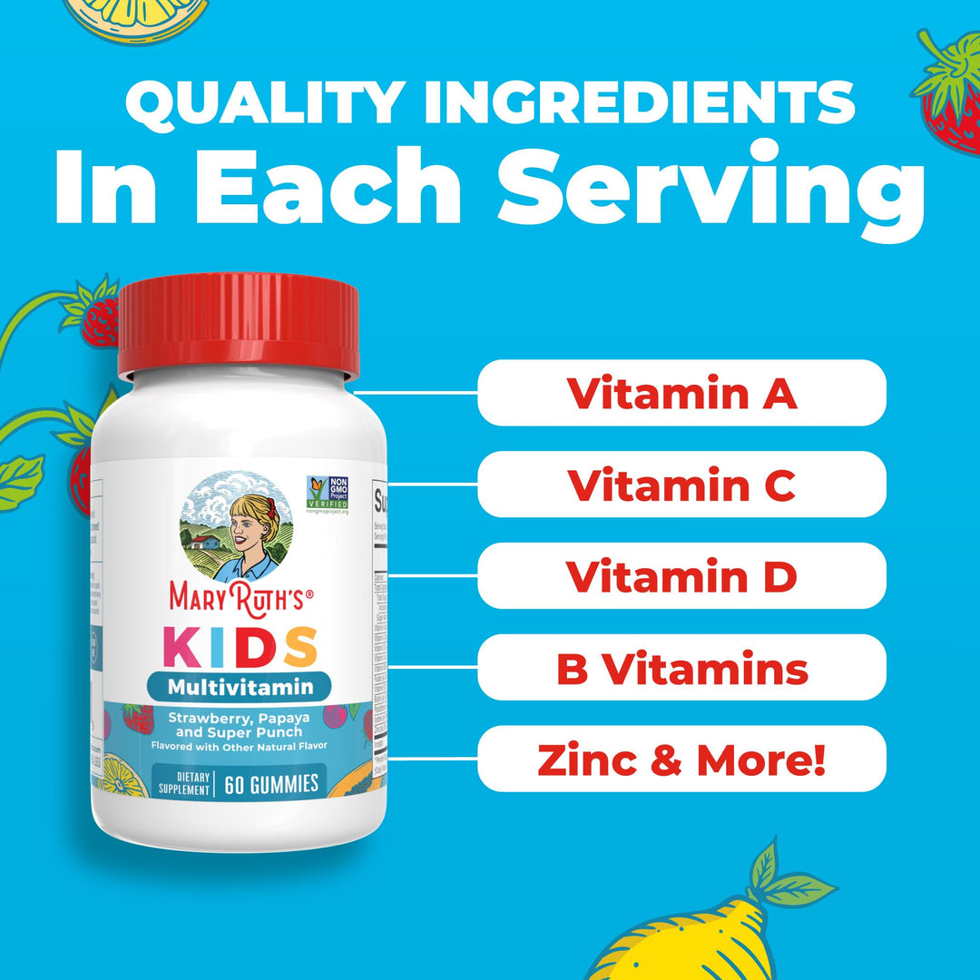 MARYRUTH'S Kids Multivitamin Gummies