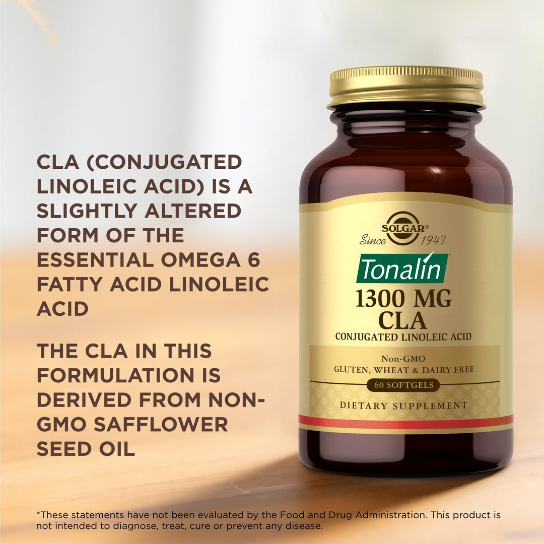 Solgar Tonalin CLA 1300 mg, 60 Count