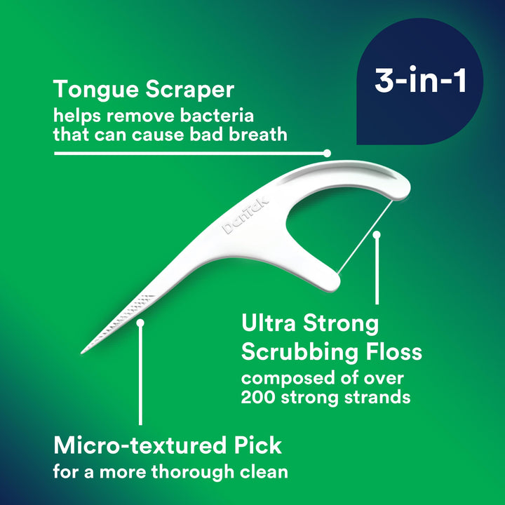 DenTek Floss Picks, Advanced Clean, 150 Count