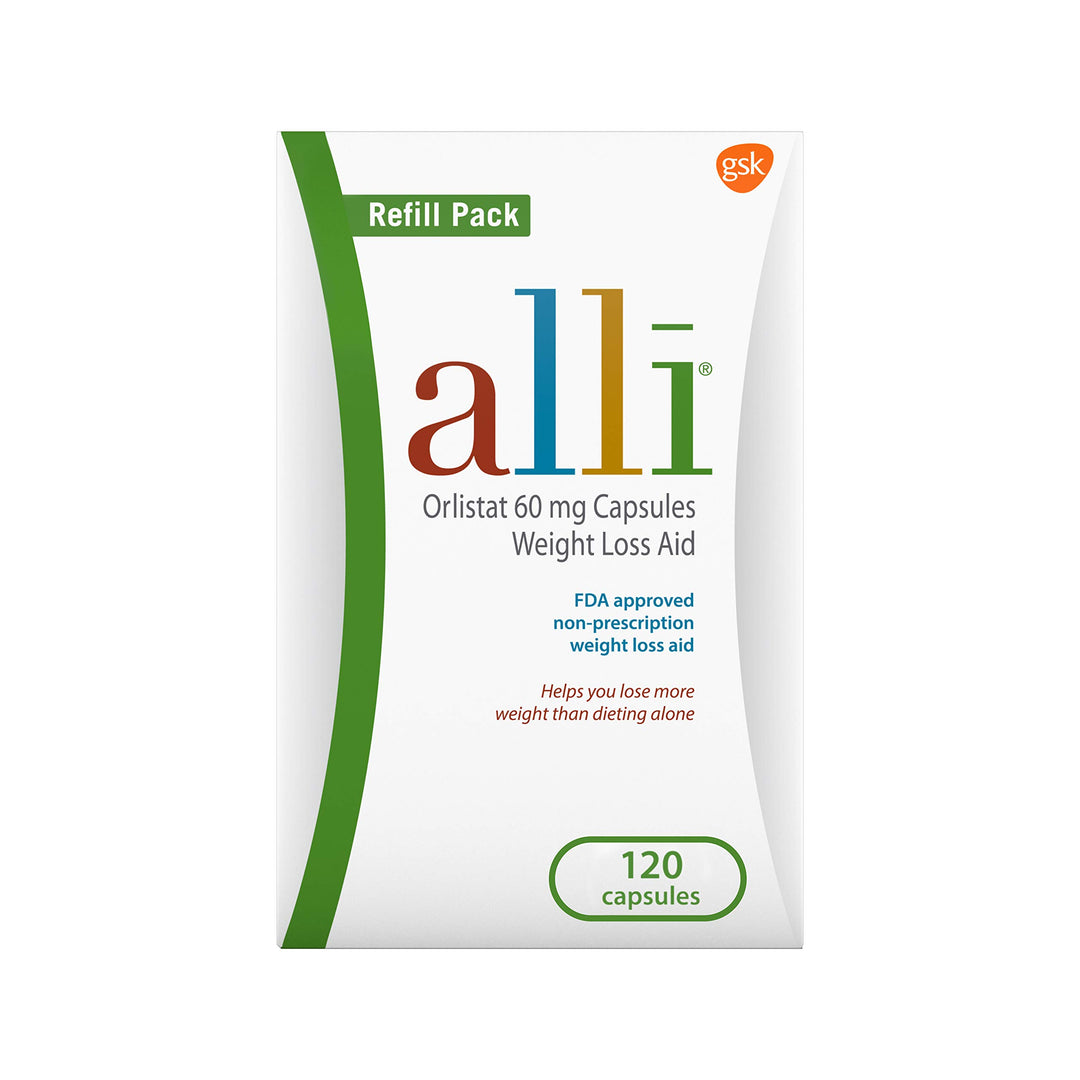 alli Weight Loss Capsules, 60 mg, 120 Count
