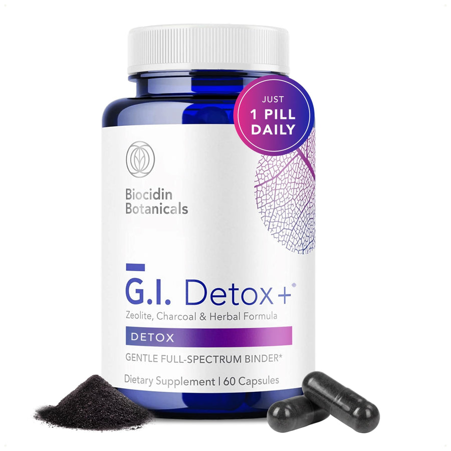 Bio-Botanical Research G.I. Detox+ Gentle Binder, 60 Count
