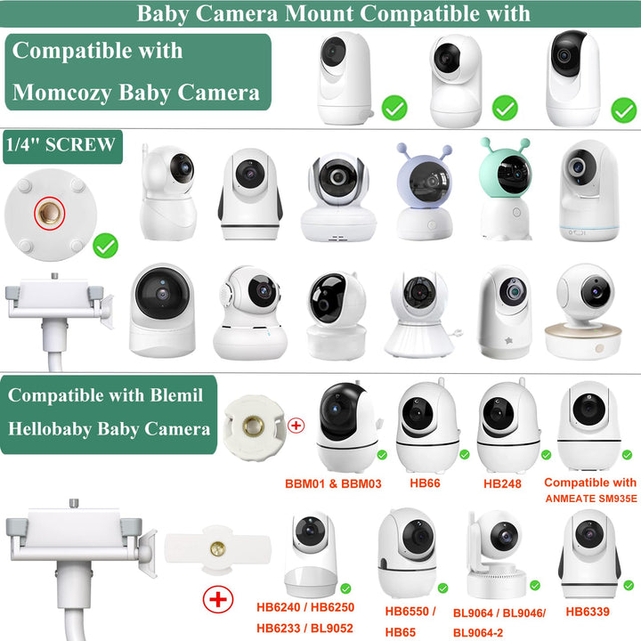 Derebir Baby Camera Mount, 1 Count