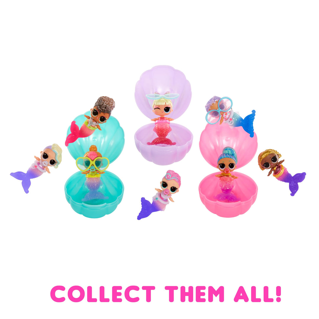 L.O.L. Surprise! Mermaids Baby Sisters Doll, Rosa