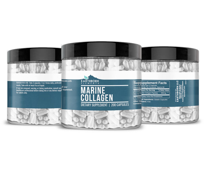 Earthborn Elements Collagen Peptides, 200 Count