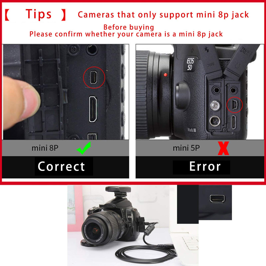 WZHENB USB Camera Transfer Data Charger Charging Cable Cord for Nikon Coolpix B500 A300 A10 A100 L29 L31 L32, UC-E6 UC-E16 UC-E23 UC-E17, Nikon CoolPix, L, D, P, Series Digital Camera & More