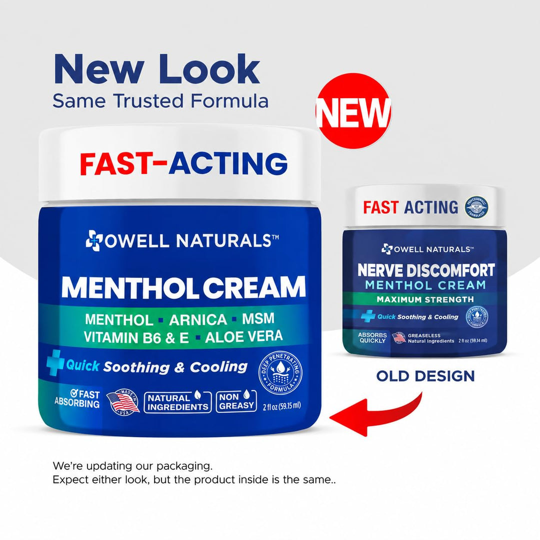 Owell Naturals Neuropathy Cream Extra Strength, 1 Count