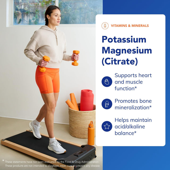 Pure Encapsulations Potassium Magnesium Citrate, 180 Count