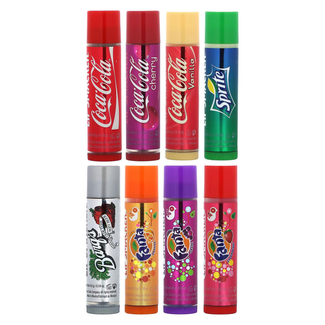 Lip Smacker Party Pack Lip Gloss, Coca-Cola, 8 Count, Pack of 4