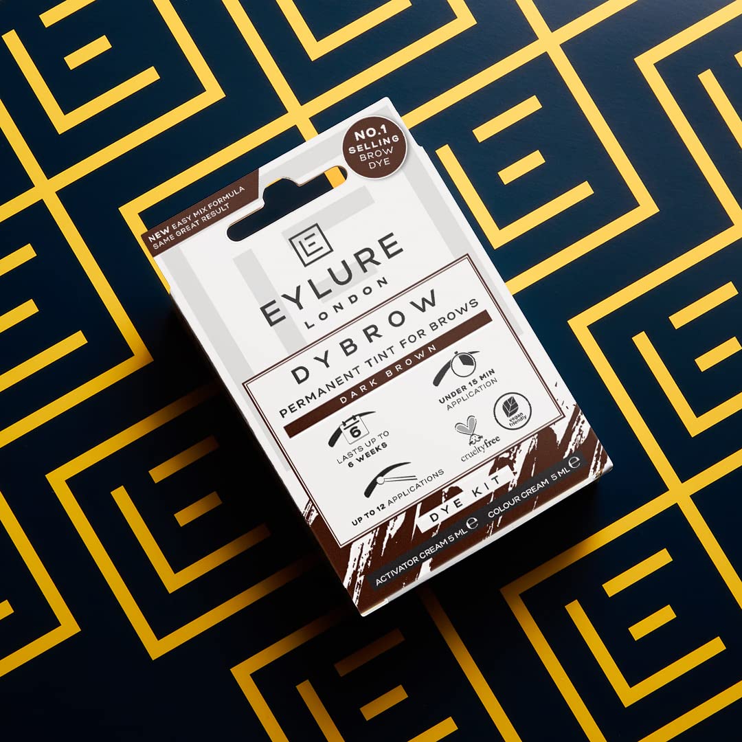 Eylure Dybrow Brow Dye Kit, Dark Brown
