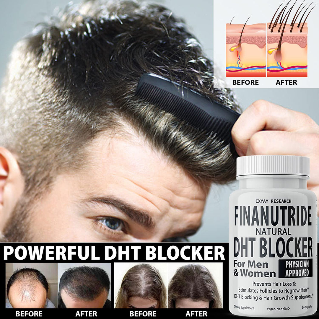 IXYAY RESEARCH Finanutride DHT Blocker Hair Growth Capsules