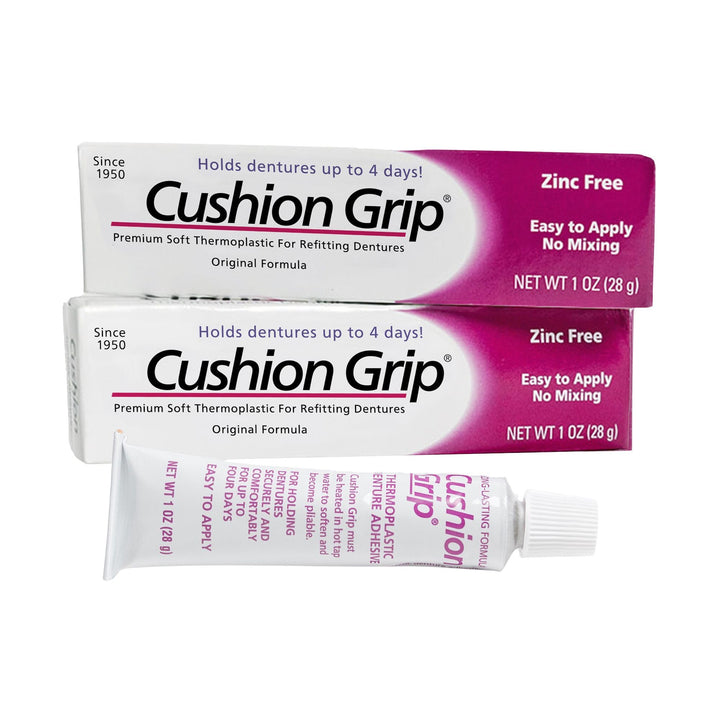 Cushion Grip Denture Reline Kit, Advanced Formula