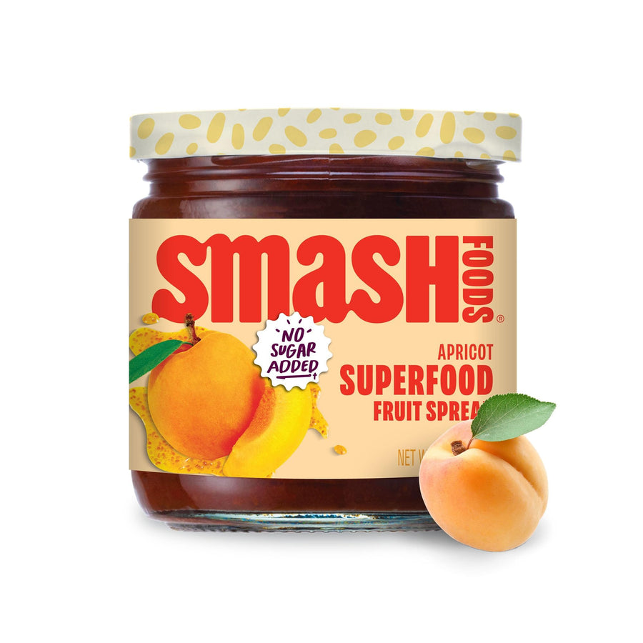 Chia Smash Fruit Jam, Apricot, 1 Jar
