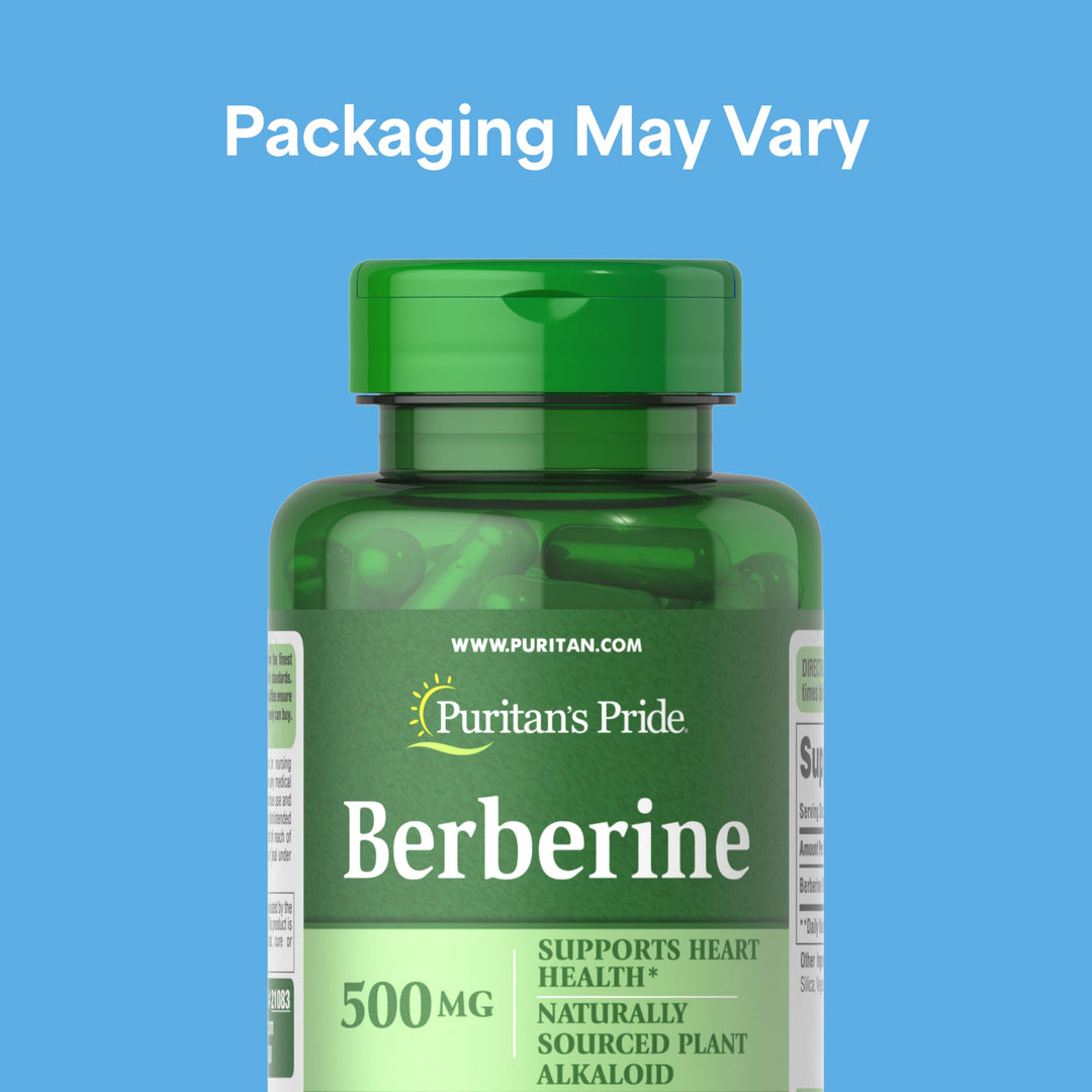 Puritan's Pride Berberine, 500 mg, 60 Count